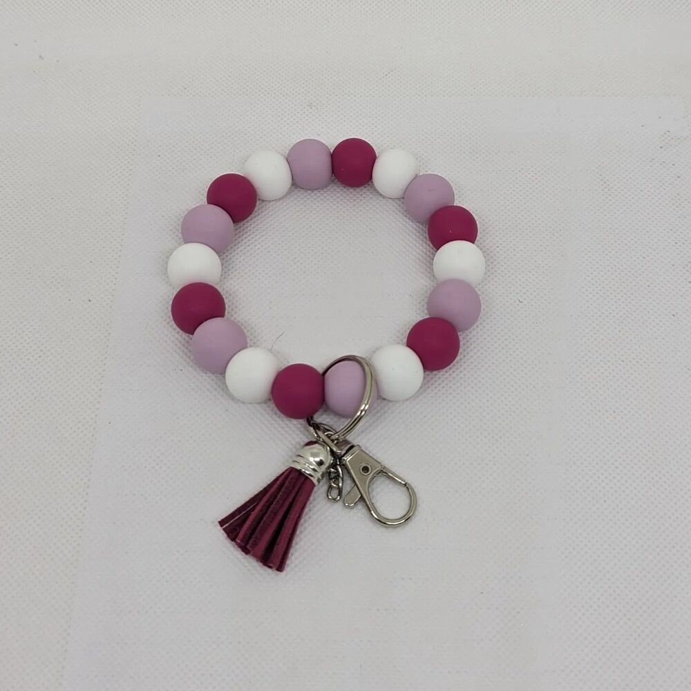 Wristlet & Keychain - Purple